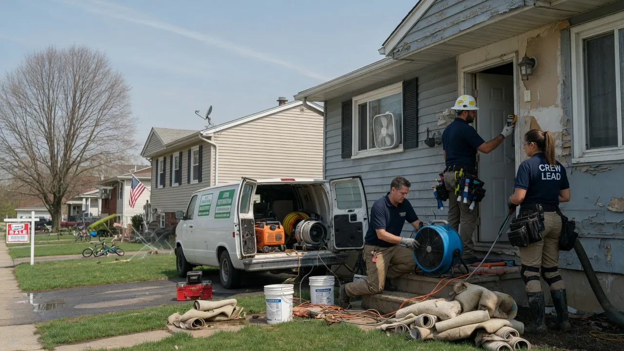 Flood Cleanup in Cameron, OH near me