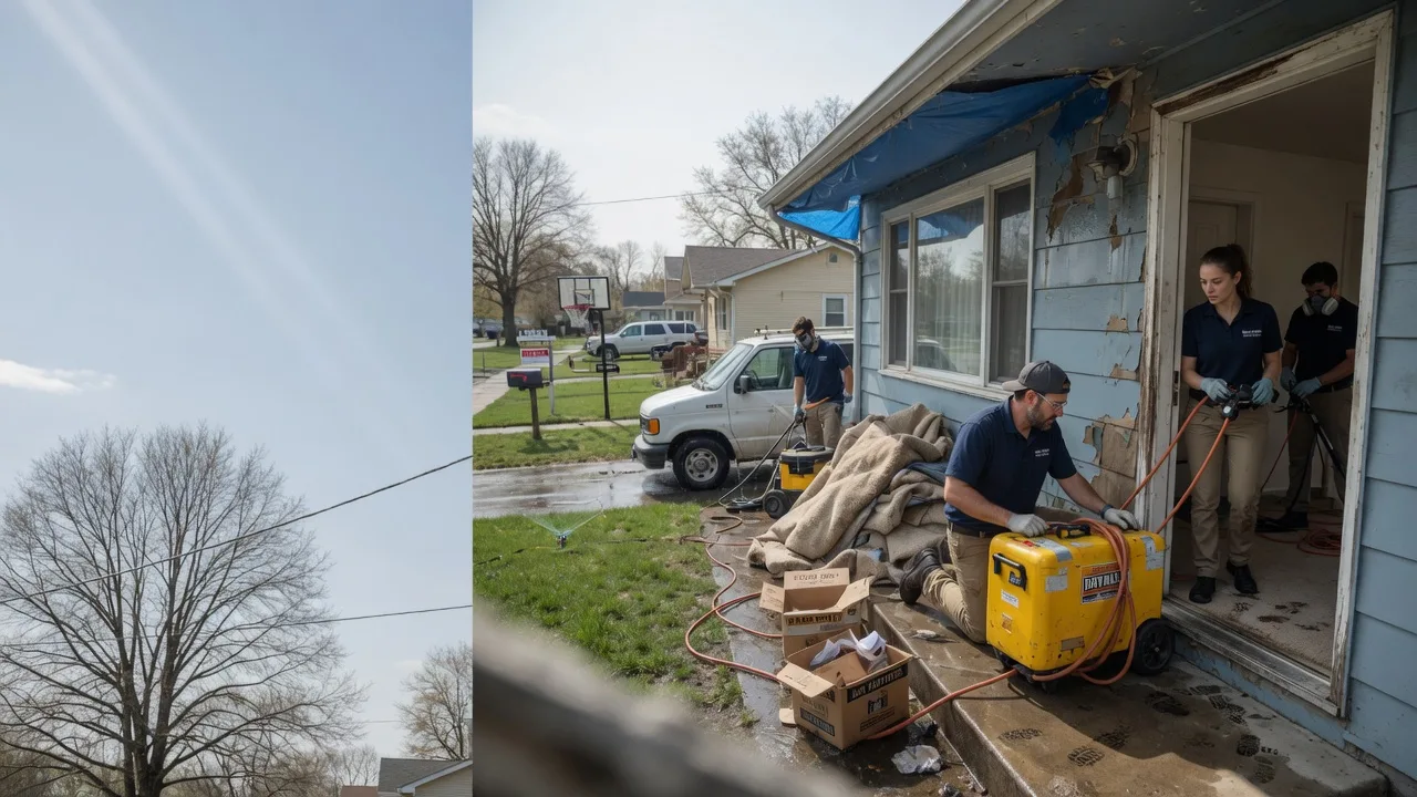Basement Flood Cleanup in Cameron, OH near me